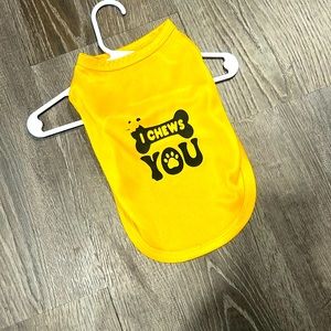 I Chews You pet T-shirt